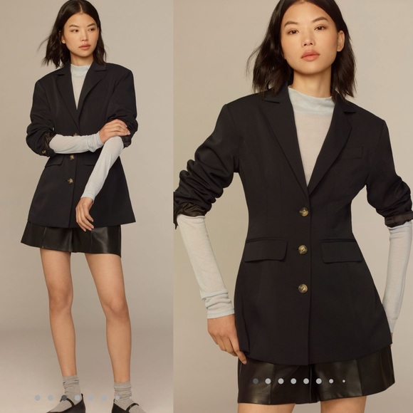 By Anthropologie Sculpted Blazer - Picture 2 of 14